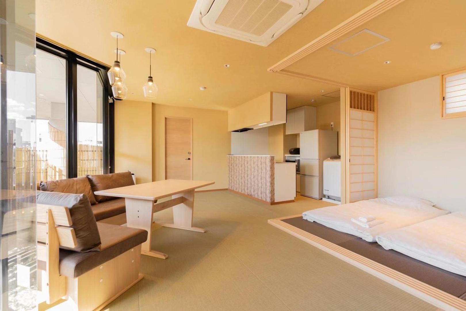 東瀛stays 6階 ゆったり庭付きワンフロア部屋 Osaka Exterior photo